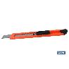 PACK 3 CUTTERS ABS EN BLISTER HOJA 9 MM