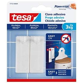 TESA SMS CLAVO ADHESIVO AJUSTABLE PARA AZULEJOS HASTA 3 K  77764