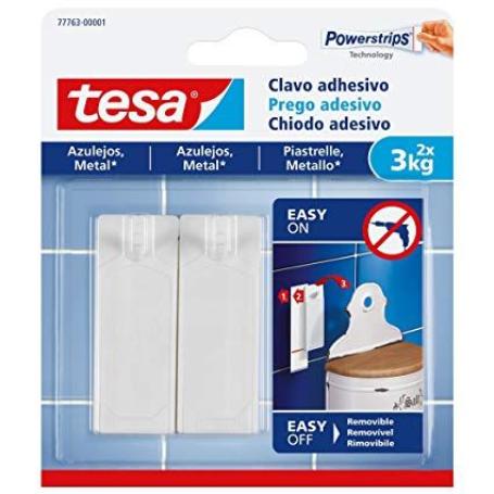 TESA SMS CLAVO ADHESIVO AJUSTABLE PARA AZULEJOS HASTA 3 K  77764