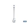 VARILLA MEZCLADORA MORTERO Ø120 600 MM M14