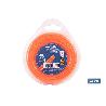 HILO HELICOIDAL DE NYLON PARA DESBROZADORA 20 M X 2 MM