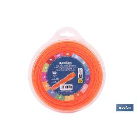 HILO HELICOIDAL DE NYLON PARA DESBROZADORA 54 M X 3 MM