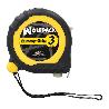 FLEXOMETRO GUMMY GRIP CON DOBLE FRENO LONGITUD 3 METROS ANCHO 16 MM. MAGNETICO.METRO MEDICIÓN, METRO MAGNETICO, HOG