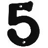 NUMERO 9 HIERRO FORJADO 100MM.