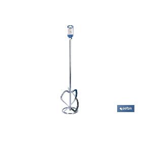 VARILLA MEZCLADORA MORTERO Ø140 600 MM M14