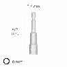 LLAVE VASO MAGNETICA 8 MM. (2 PIEZAS)