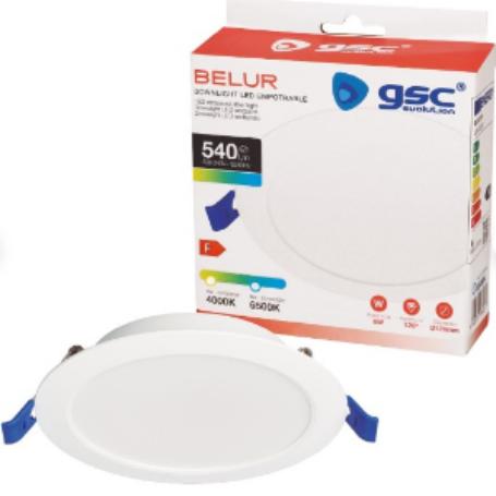 DOWNLIGHT LED EMPOTRAR 6W 6500K
