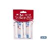 SET DE 4 CABEZALES DE REPUESTO PARA CEPILLO DE DIENTES ELÉCTRICO