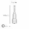 LLAVE VASO MAGNETICA 12 MM. (2 PIEZAS)