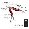ALICATES MULTIUSOS PLEGABLES CON FUNDA 12 FUNCIONES, MULTIHERRAMIENTA CON ALICATES, NAVAJA, SIERRA, DESTORNILLADOR,