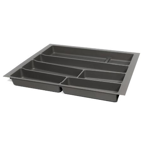 CUBERTERO PARA CAJÓN AURO. PLÁSTICO RESISTENTE. MODULO MODULO 600 ACABADO ANTRACITA