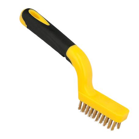 CEPILLO MANUAL ACERO LATONADO BUJIAS | CEPILLO DE PUAS | CEPILLO PARA METALES | CEPILLO ABRASIVO