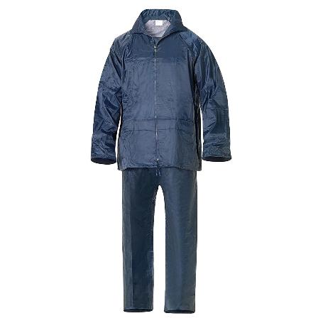 TRAJE DE AGUA IMPERMEABLE AZUL NYLON        TALLA 6-M