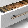 EMUCA LOTE DE 5 TIRADORES PARA MUEBLE RIAD, L168MM, INTEREJE 128MM, ALUMINIO, BRONCE