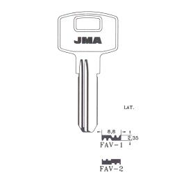 LLAVIN FAV-1D LATON SEGURIDAD