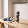 MASILLA ACRÍLICA. PINTABLE. BLANCO. 310 ML. EN 15651-1. F-EXT-INT