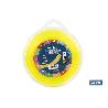 HILO CUADRADO DE NYLON PARA DESBROZADORA 67 M X 2,4 MM