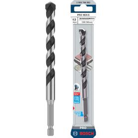 BROCA PRO HEX-5, 12X100X150 MM. PARA TALADROS/ATORNILLADORES DE IMPACTO