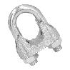 SUJETACABLES GALVANIZADO 20 MM. 3/4 USO DOMESTICO
