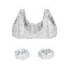 SUJETACABLES GALVANIZADO 22 MM. 7/8 USO DOMESTICO