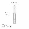 LLAVE VASO MAGNETICA  7 MM. (2 PIEZAS)