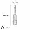 LLAVE VASO MAGNETICA 10 MM. (2 PIEZAS)