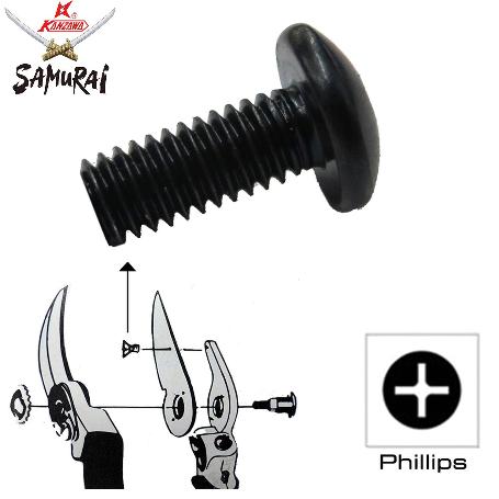 TORNILLO RECAMBIO TIJERA SAMURAI SUJECIÓN KS-4T