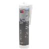 SILICONA ÁCIDA BLANCA. SELLADOR ACÉTICO. JUNTAS Y ACRISTALAMIENTO. 280 ML. CARTUCHO PARA PISTOLA. VIDRIO Y ALUMINIO