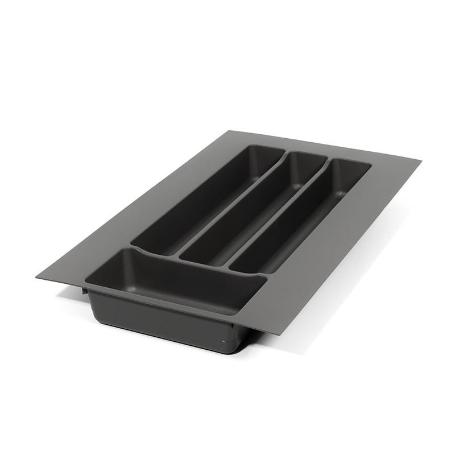 CUBERTERO PARA CAJÓN AURO. PLÁSTICO RESISTENTE. MODULO MODULO 300 ACABADO ANTRACITA