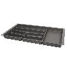CUBERTERO PARA CAJÓN AURO. PLÁSTICO RESISTENTE. MODULO MODULO 1000 ACABADO ANTRACITA
