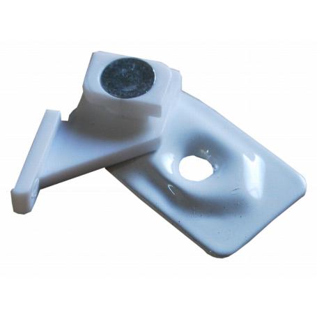 SOPORTE TECHO CON ESTRIBO PARA RIEL P950 BLANCO