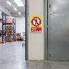 SEÑAL 413 PLAST.295X210PR.PER/AJ.ALMAC PROHIBIDO PASO TODA PERS.AJENA ALUMINIO ALMACEN