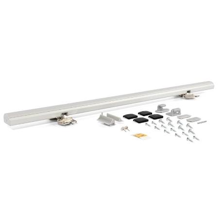 BISAGRA PARA RINCÓN. ALUMINIO. PARA MUEBLES DE RINCÓN - RINCOMATIC ACABADO PLATA MATE RINCOPLUS 700MM ACABADO PLATA
