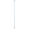 BARRA BAÑO RECTA EXTENSIBLE 18 MM. (1,23-2,16) BLANCO