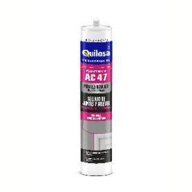 MASILLA ACRÍLICA SINTEX AC-47. PINTABLE. MONOCOMPONENTE. GRIS. EN 15651-1. 310 ML - QUILOSA