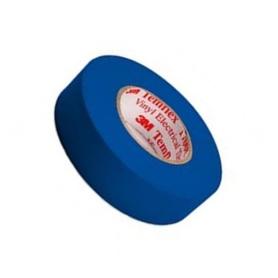 CINTA AISLANTE ELÉCTRICA TEMFLEX. PVC. AZUL - 3M