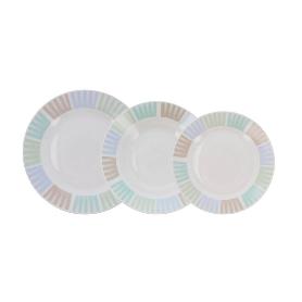 VAJILLA PORCELANA 18 PIEZAS CANADA