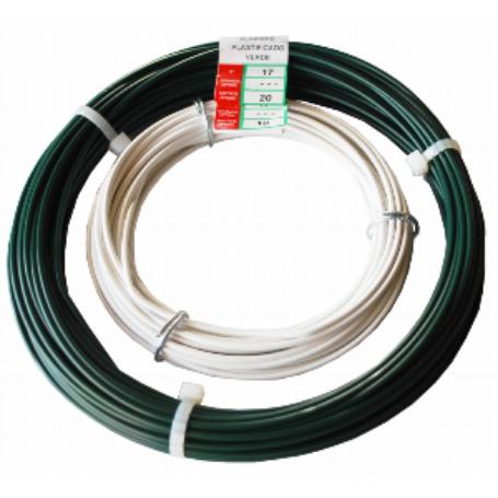 ALAMBRE FORRADO BLANCO N16 25MT