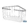 CESTA RINCONERA DE BAÑO DE ACERO INOXIDABLE 304 29 X 18 X 14 CM