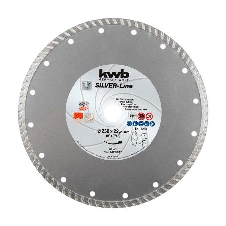 DISCO DIAMANTE CONTINUO 230X2.5X22 MM HORMIGON  49797870