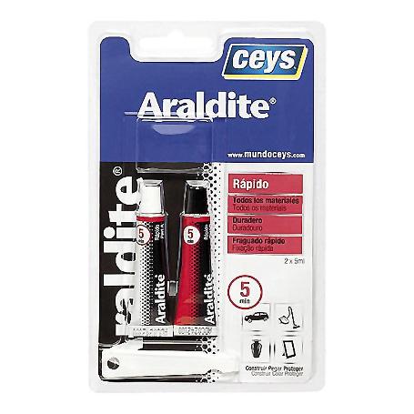 ARALDITE RAPIDO BLISTER 5+5 ML 5 MINUTOS