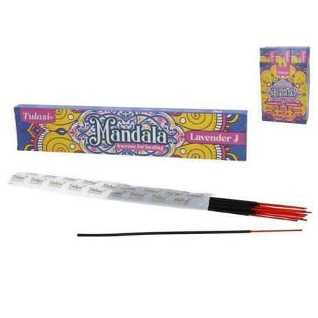 INCIENSO  LAVENDER TULASI MANDALA - CAJA 240 UNIDADES