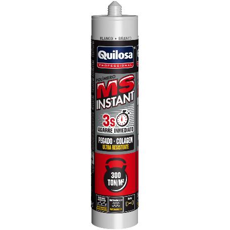SELLADOR DE POLÍMERO MS MS INSTANT. BLANCO PINTABLE. CURADO RÁPIDO. 3 S - QUILOSA