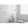 CESTA RINCONERA DE BAÑO DE ACERO INOXIDABLE 304 29 X 18 X 14 CM