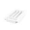 CUBERTERO PARA CAJÓN AURO. PLÁSTICO RESISTENTE. ACABADO BLANCO MODULO MODULO 350