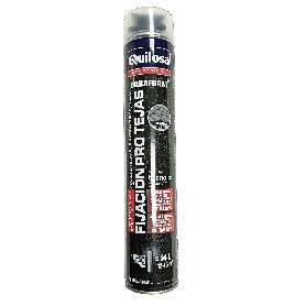ESPUMA DE POLIURETANO ORBAFOAM. EN AEROSOL. PARA TEJAS. GRIS. CURADO COMPLETO 24H. CAPACIDAD 750ML - QUILOSA
