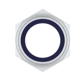 TUERCA AUTOBLOQUEO DIN 985.6/8 ZINC. 10MM