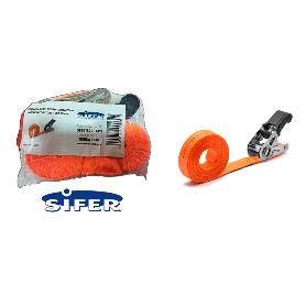 SIFER CINTA AMARRE PALANCA-CARRACA RATCHET 25 MM X 5 M SIN FIN  09531622LAM