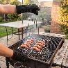 PARRILLA BARBACOA DOBLE 25X25 CM.