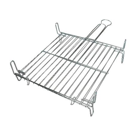 PARRILLA BARBACOA DOBLE 40X40 CM.